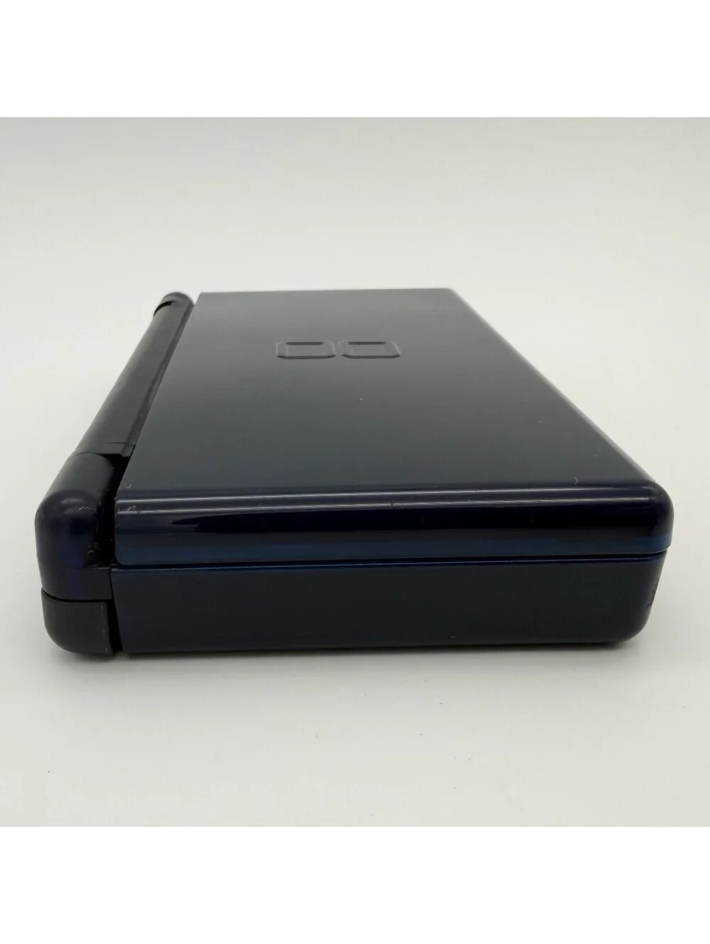 Nintendo DS Lite USG-001 JPN Dark Blue Japan Broken Top LCD - Yellowing Bottom